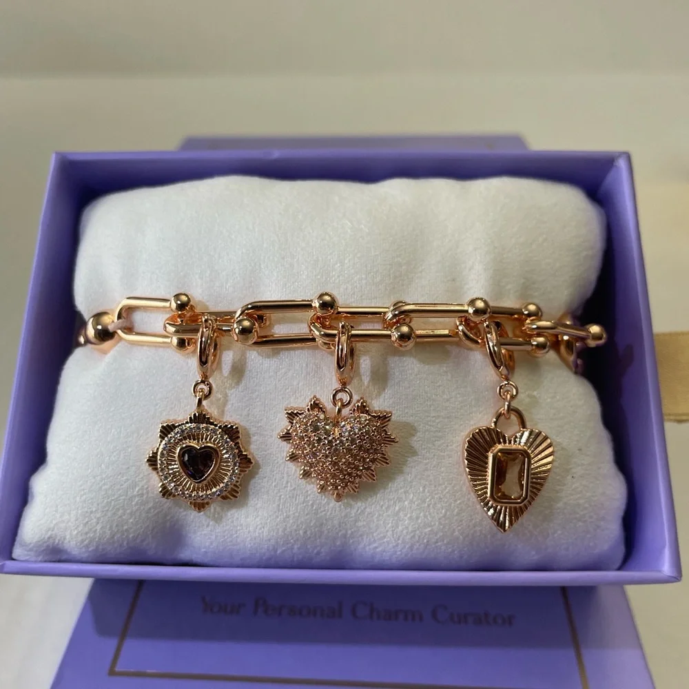 Bomb Party - 2026 Charmelier Bracelet - Heart of Light - BR57200 NIB - Picture 1 of 3